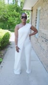 One Shoulder Greek  Jumpsuit