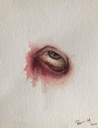 Watercolor eye