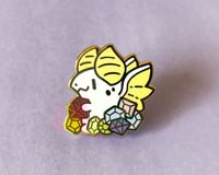 Image 1 of Dragon and Gems Enamel Pin