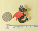 Polyamory Pride Dragon Enamel Pin