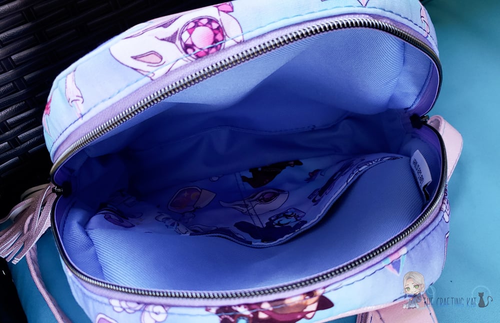 Image of Periwinkle Witch-Riceball Mini backpack