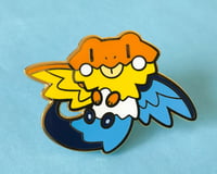 Image 1 of Aroace Pride Dragon Enamel Pin