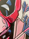 Deadpool Risograph Print