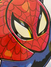 Spider-Man Risograph Print