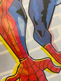 Image 3 of Spider-Man Risograph Print