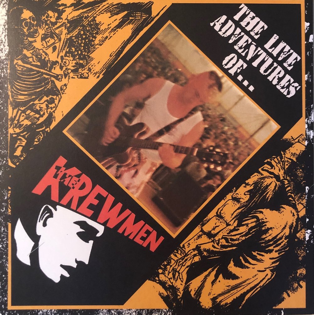 KREWMEN - THE LIVE ADVENTURES OF... (YELLOW) LP 