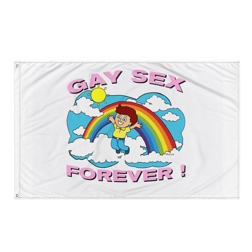 Image of Gay Sex Forever Flag 