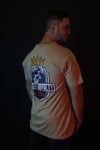 Uni Sex Street Royalty Tan T-Shirt (Skull)