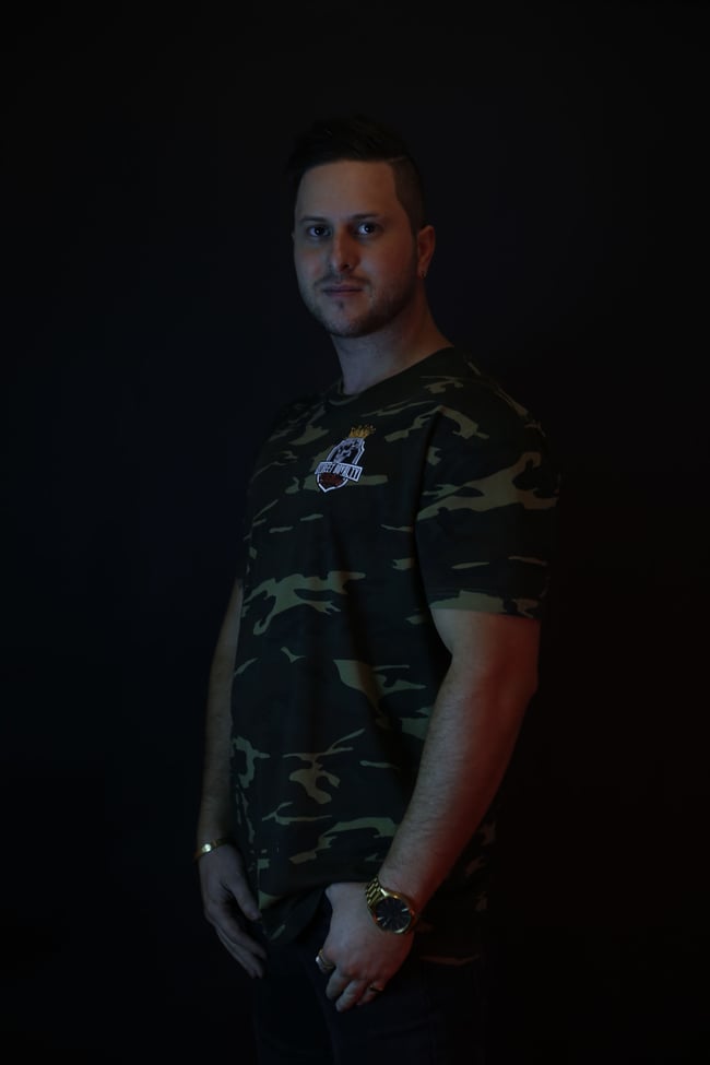 Uni Sex Street Royalty Camo T-Shirt (Skull)