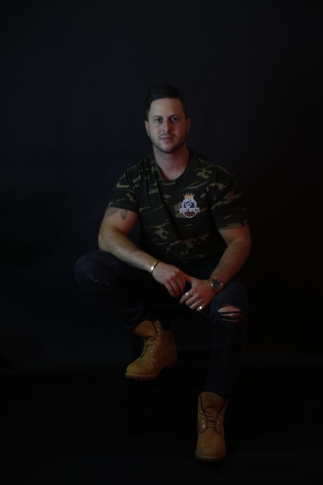 Uni Sex Street Royalty Camo T-Shirt (Skull)