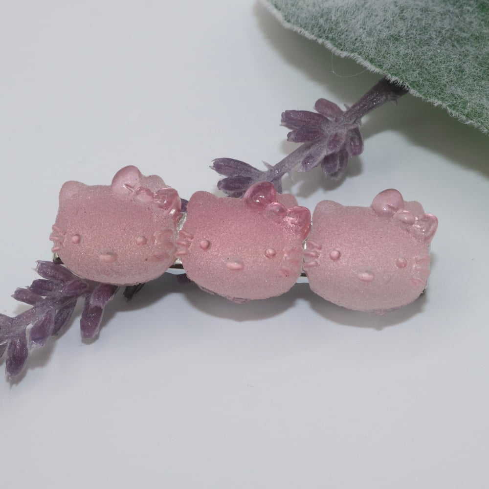 Image of Hair Clip Hello Kitty Soft Pink