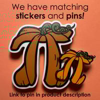 Image 2 of Pumpkin Pi Sticker