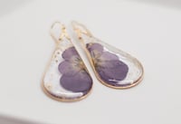 Image 2 of Pensamiento Drop Earrings