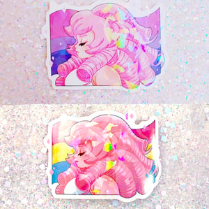 Image of Steven Universe Pride Holographic Stickers