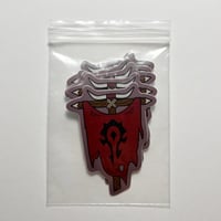 Image 5 of Horde Faction Battle Flag Sticker