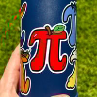 Image 3 of Red Delicious Apple Pi Sticker