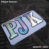 Image 2 of Pepper J. Keenan PJK stickers vinyl decal guitar Corrosion of Conformity, Down