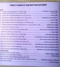 Image 3 of CRAZY CAVAN 'N' THE RHYTHM ROCKERS - A ROCKIN LEGEND CRCD18