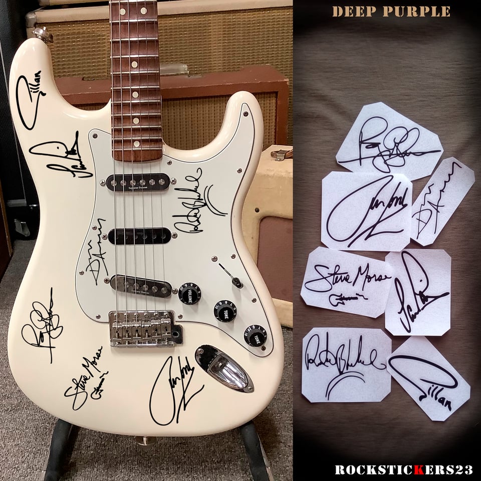 Autographs-stickers | rockstickers23