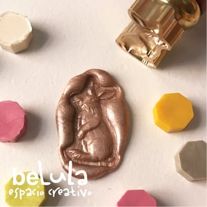 Image of Sello lacre 3D conejito