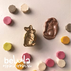 Image of Sello lacre 3D conejito