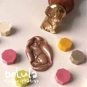 Image of Sello lacre 3D conejito