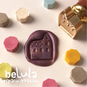 Image of Sello lacre 3D castillo