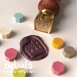 Image of Sello lacre 3D castillo