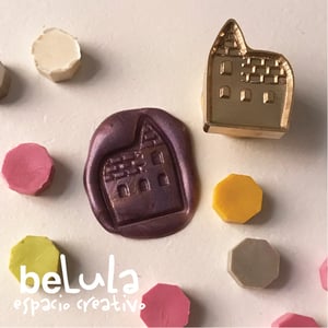 Image of Sello lacre 3D castillo