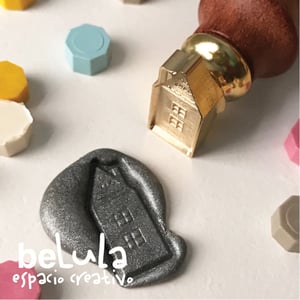 Image of Sello lacre 3D casita