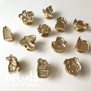 Image of Sello lacre 3D caramelo