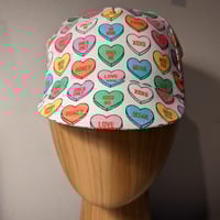 Image 2 of Cotton cycling cap - Love Hearts