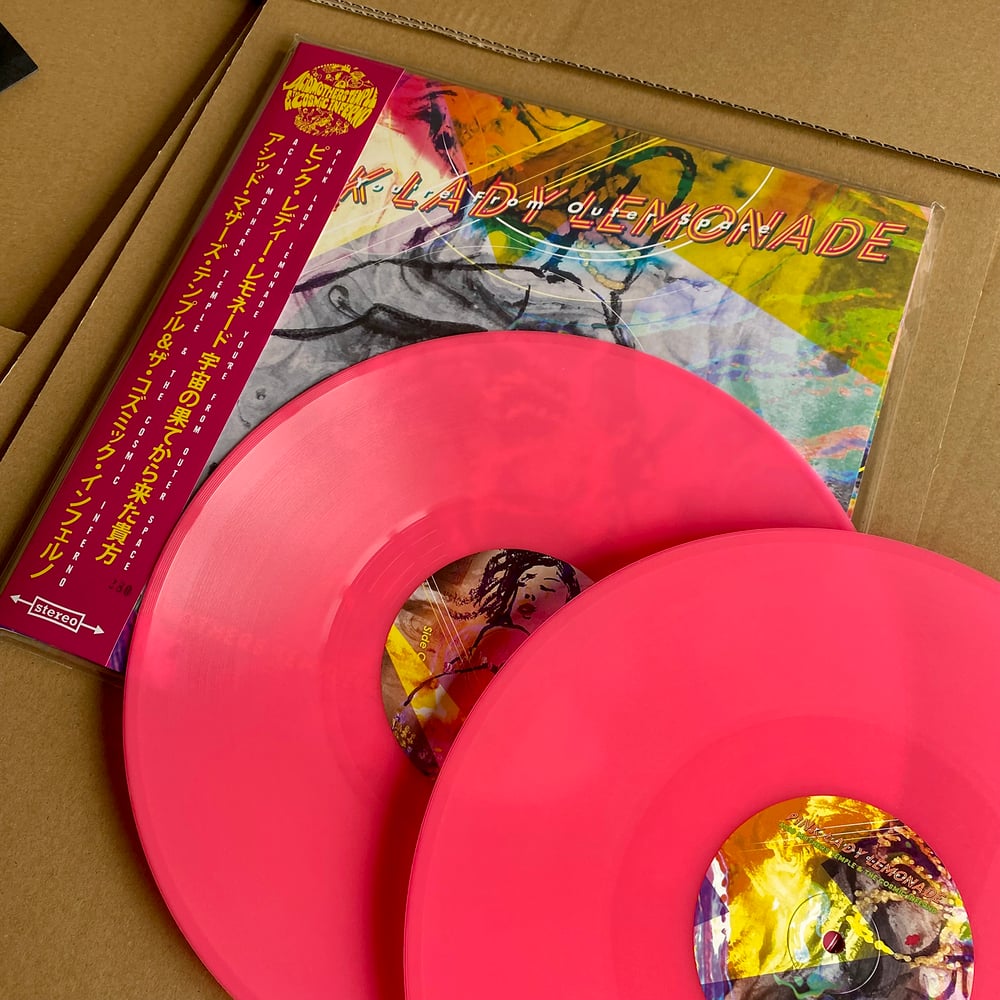 ACID MOTHERS TEMPLE 'Pink Lady Lemonade - You're From Outer Space' Pink 2xLP (With OBI)