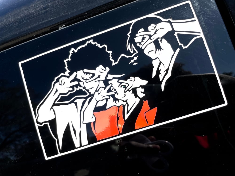 Image of Samurai Champloo Holographic Vinyl Decal | Sticker