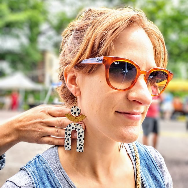 Adele Statement Earrings