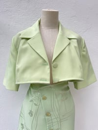 Image 2 of Green Two Piece 