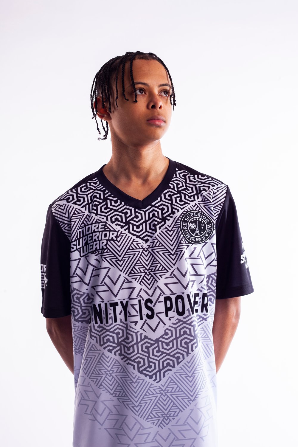 Wavey Geometrics Football Jersey