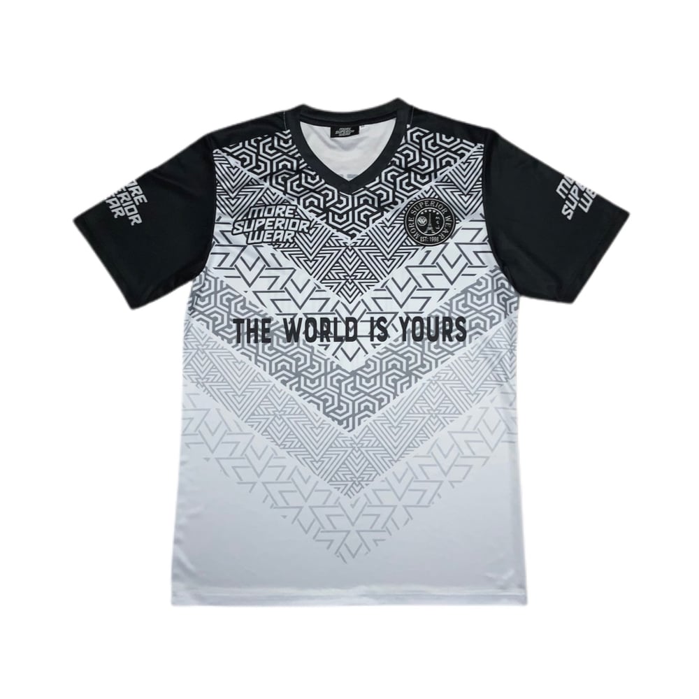 Wavey Geometrics Football Jersey