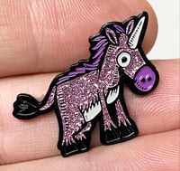 Image 1 of Tiny Unicorn Enamel Pin