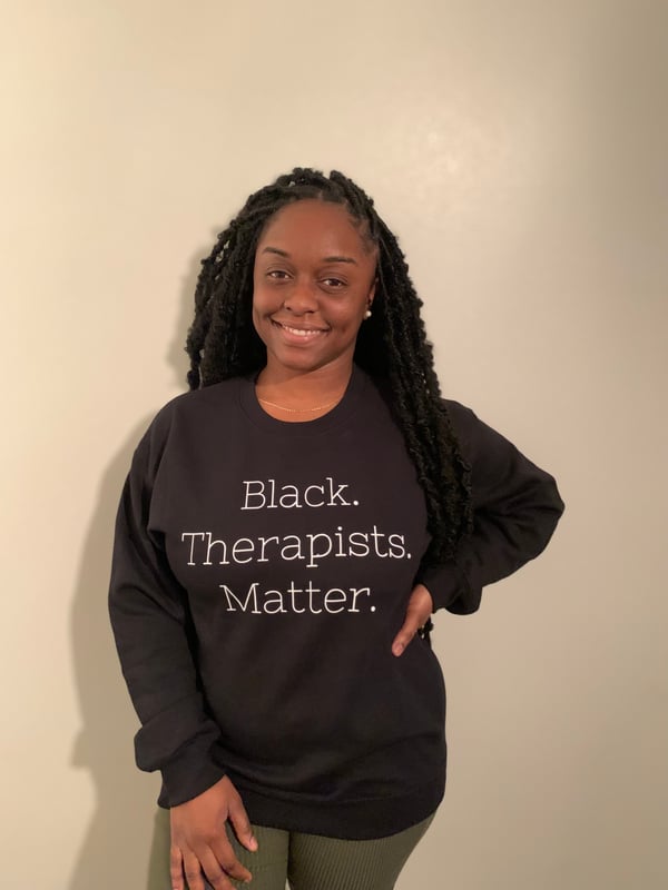 Image of Black Therapist Matter T-Shirt