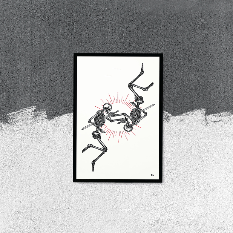 Image of "Ego Death" 13"x19" Luster Art Print