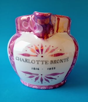 Charlotte Brontë jug