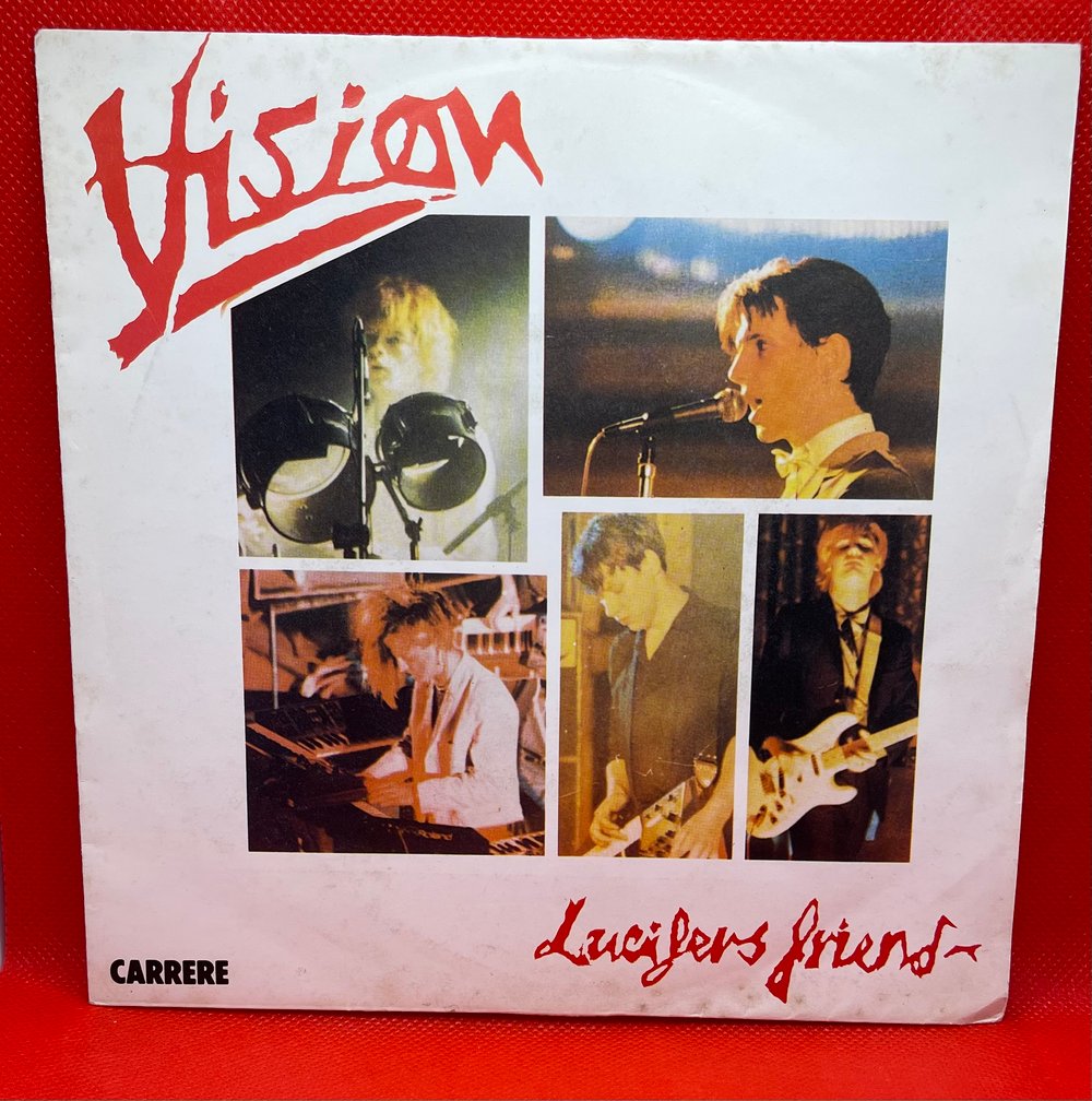 Vision - Lucifer’s Friend/Crazy Girl 1982 7” 45rpm 