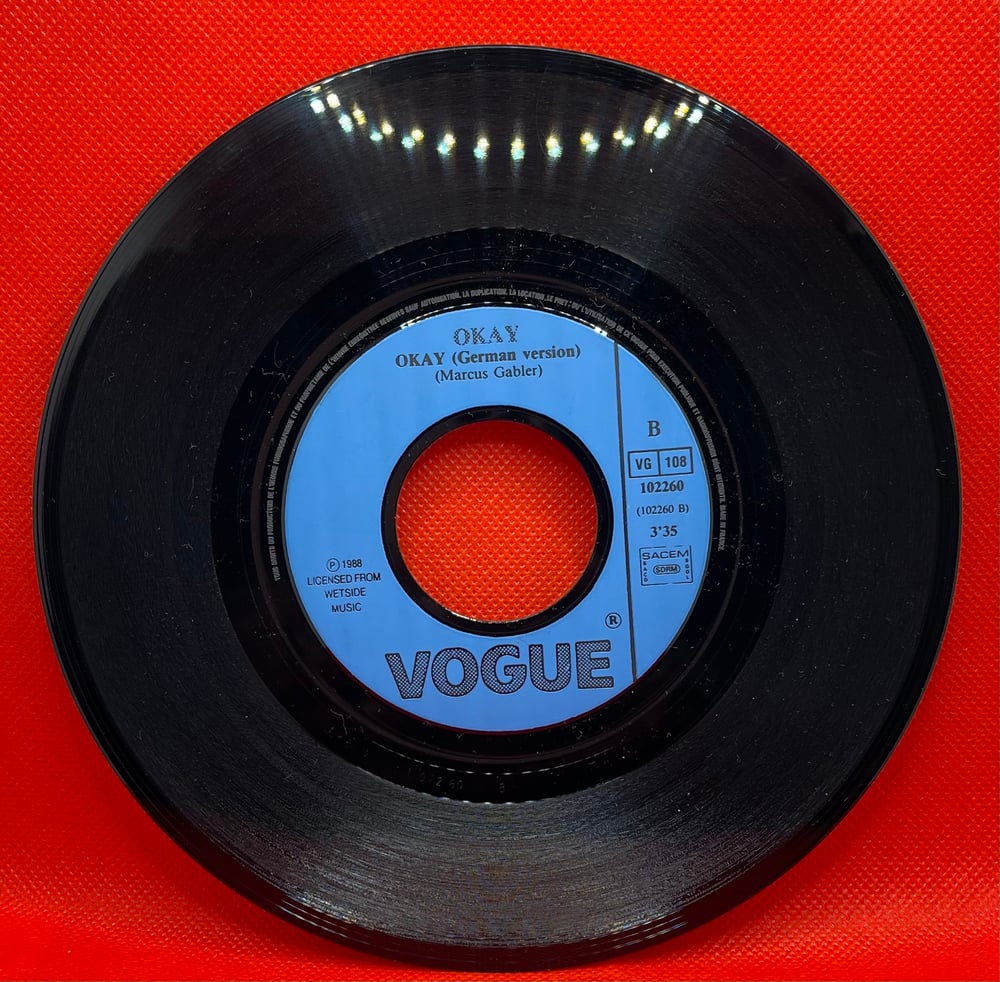 Okay - Okay/Okay 1988 7” 45rpm