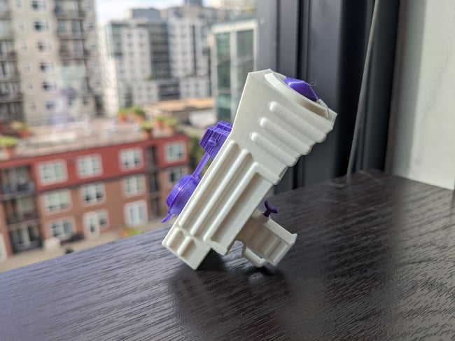 Splattershot Jr. - Splatoon Weapon 3D Printed Model/Figurine/Keychain