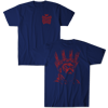 ALEX COLON-CROWNED IN BLOOD SHIRT (NAVY/RED)