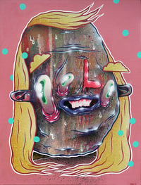 Image 1 of Long Hair Don't Care Original Painting