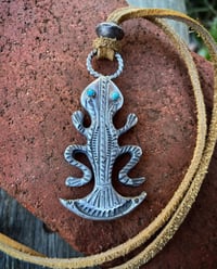 Image 1 of WL&A Indigena Collection - Quimbaya Lizard Pendant