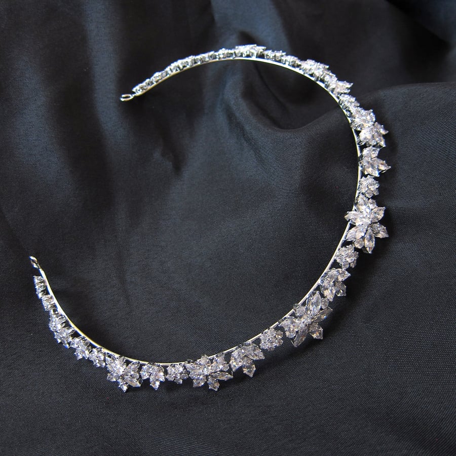Image of Snowflake halo tiara