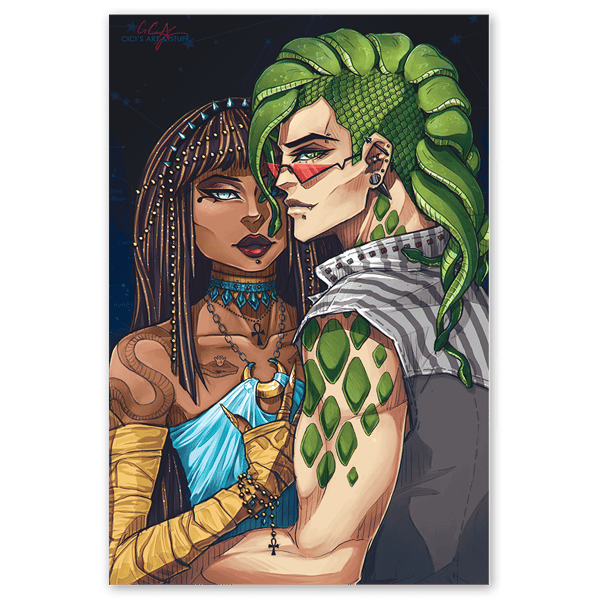 Image of Cleo & Deuce - Monster High Print